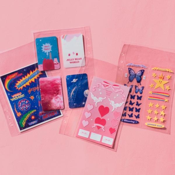 비온뒤 A5 데코포켓 파일리필용_양면 (5종)