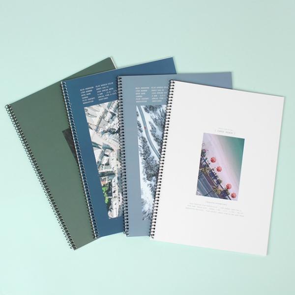 탑뷰 좌철스프링노트 (5개 1세트)