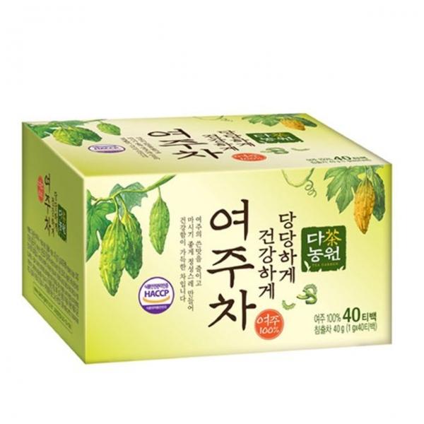 다농원 여주차 40티백 X 2개 건강차 여주티백차 겨울