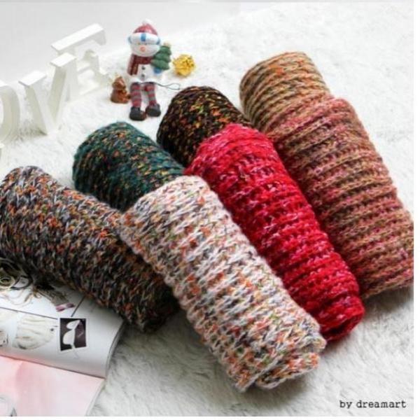 G 5알록이달록이 넥워머/목도리/겨울머플러/니트