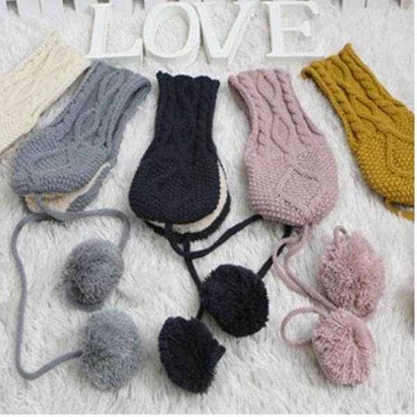 다이아 방울 귀도리/겨울/니트