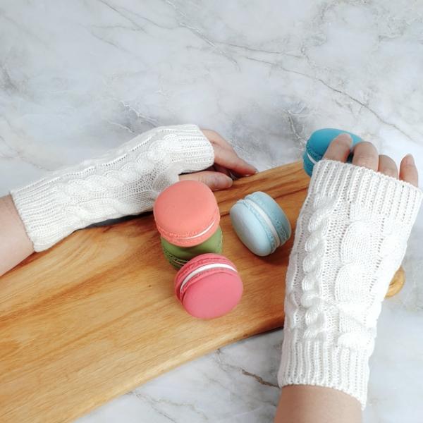 방한 니트 핸드워머  암워머 겨울 보온 팔토시