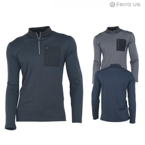 페라어스 남성 등산 포켓 차이나 티셔츠 OCTAT5008W1