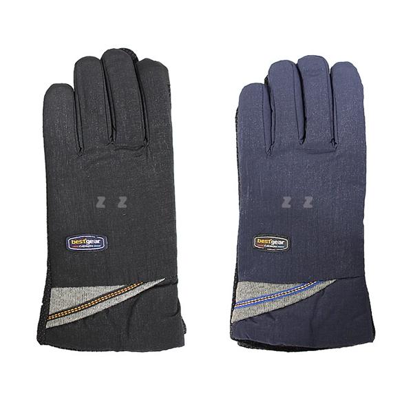 IS 패션 니트 가죽 포인트 겨울 장갑