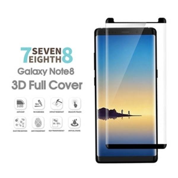갤럭시 노트8(SM-N950) 세븐에잇스 3D 풀커버 강화유리