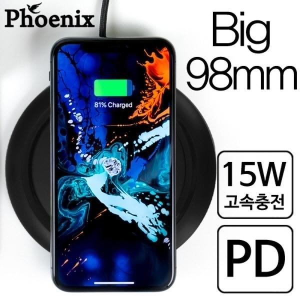 [피닉스]슈퍼 빅 PD 15W 무선충선 패드 (GQ100)