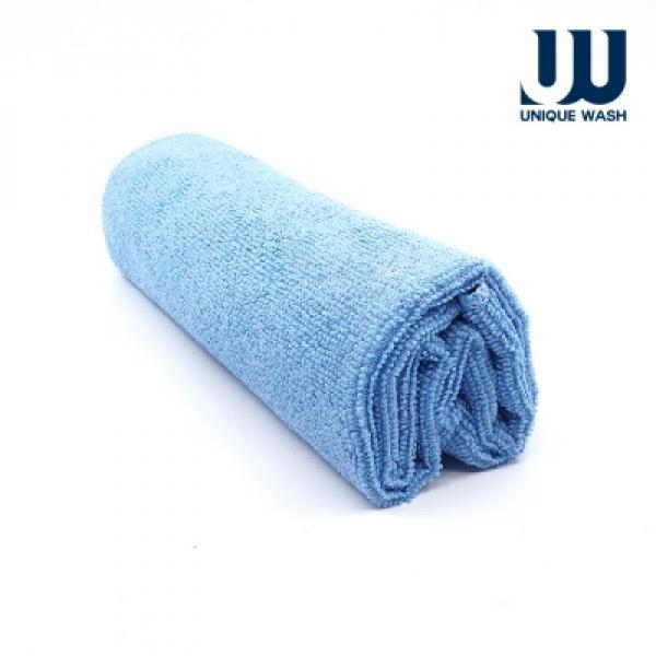 유니크워시 UW-011 초극세사 다용도 세차타월 소형 400X500mm   드라잉 유리 광택 등 다용도