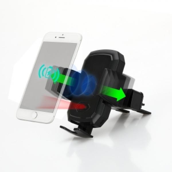 RT-K207C 모션센서 무선 고속충전 거치대(CD슬롯형)