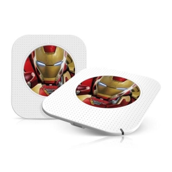 [애니모드]아이언맨 슬림 무선충전 패드(충전케이블 미포함)