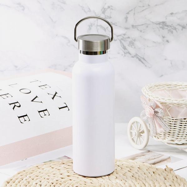 투데이 이중스텐 보온병 1L 화이트