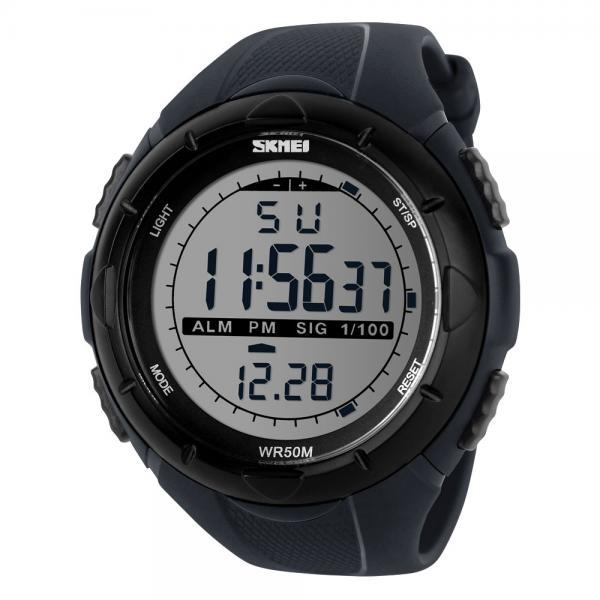 심플 알람 방수 스포츠 등산 조깅 디지털 손목 시계