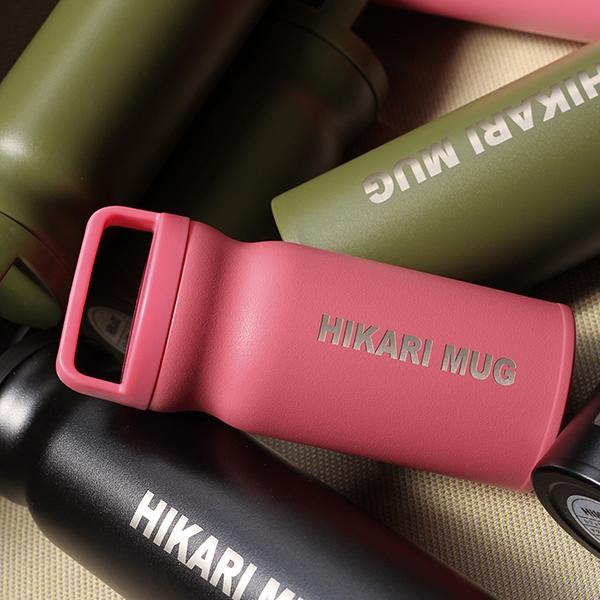 히카리 스텐 등산 캠핑 야외용 보온 보냉병 500ml