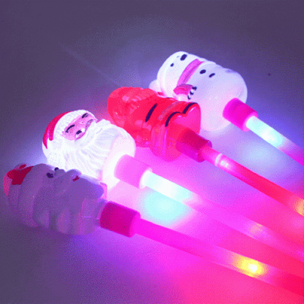 E07] 2000 크리스마스 LED 흔들 불빛봉[B급/설명참고] (10개세트)