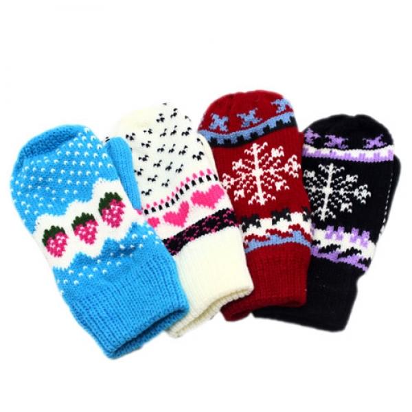 D11] 4000 보들보들 니트장갑 (5개세트)