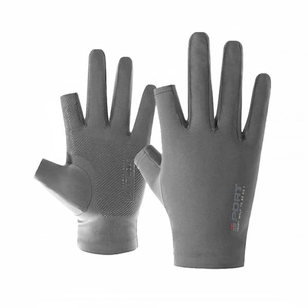 쿨링앤 여성 2컷 스포츠장갑 등산 자전거장갑(그레이)