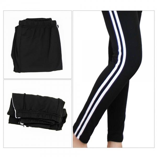 겨울 기모 스판 2줄 레깅스 (3color)