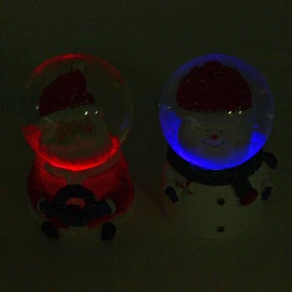 131D] 5000 크리스마스 커다란 산타와 눈사람 헬멧  워터볼 (8개세트)