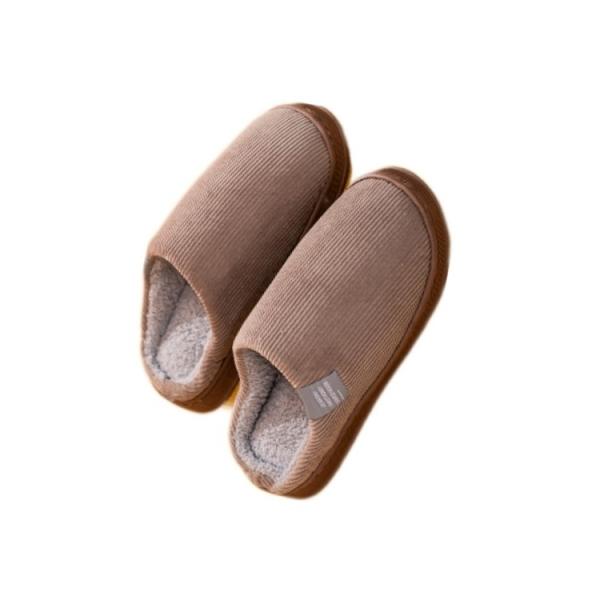 270mm 캐주얼 겨울털슬리퍼 거실화 소음방지