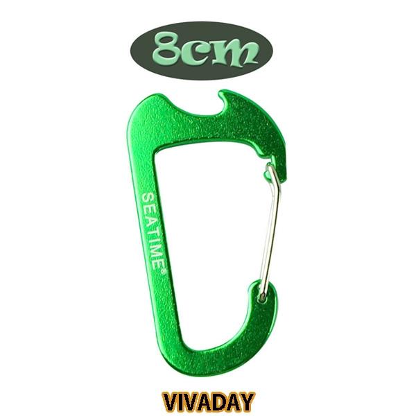 ST NEW 카라비너 8cm - 등산 낚시 캠핑 텐트 고리