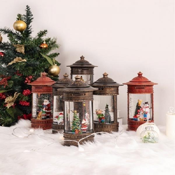 22003 크리스마스 우체통 워터볼 6type