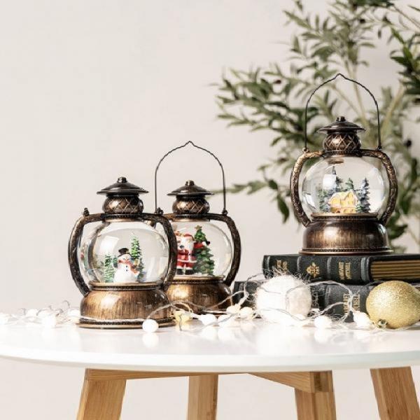 22001 크리스마스 랜턴 워터볼 3type