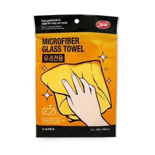 carex 3분세차 유리전용 타월 세차용품 초극세사