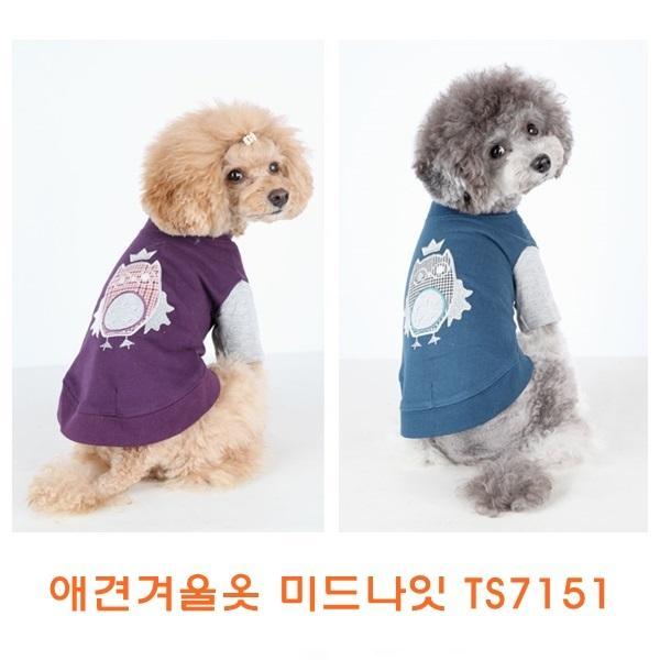 애견겨울옷 미드나잇TS7151]애견겨울옷/개옷/애견옷/겨울옷/애완견옷/기능성애견옷/소프트애견옷/이지착용애견옷/애견용품