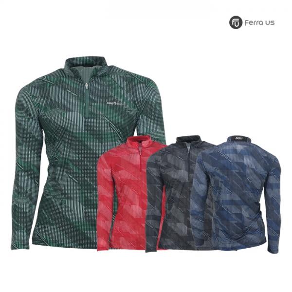 페라어스 남성 등산 사각 반집업 티셔츠 OCTJCS5003M1