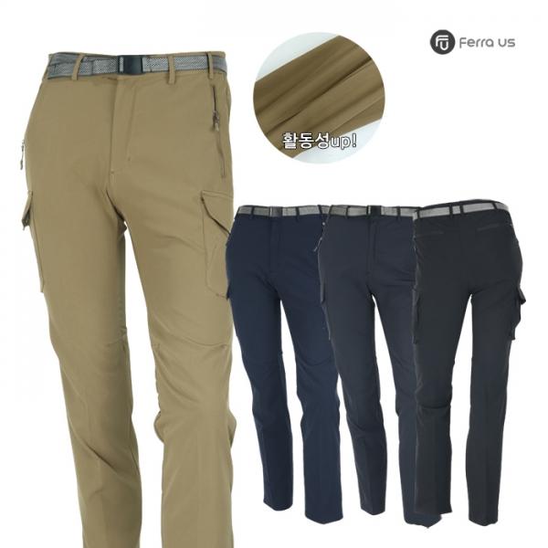 페라어스 남성 등산옆밴딩 카고 벨트바지 OCPPS8030M1