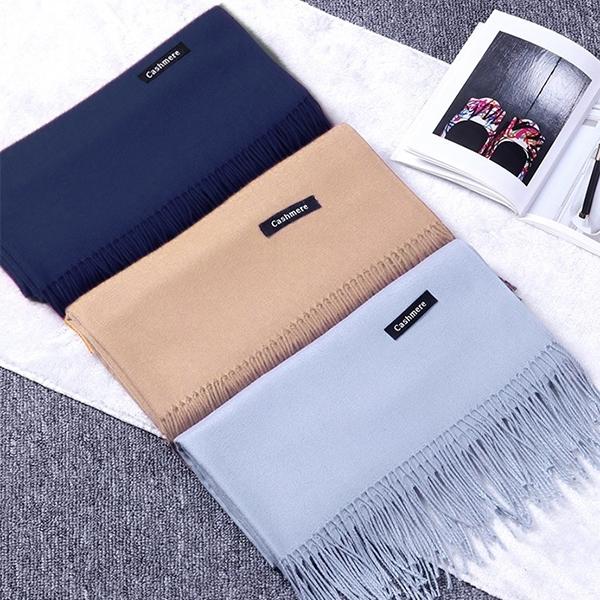 260g 겨울용 캐시미어 목도리 6색 캐시미어머플러