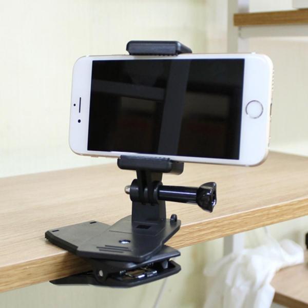 휴대폰 집게 마운트 거치대 등산 낚시 갤럭시 호환