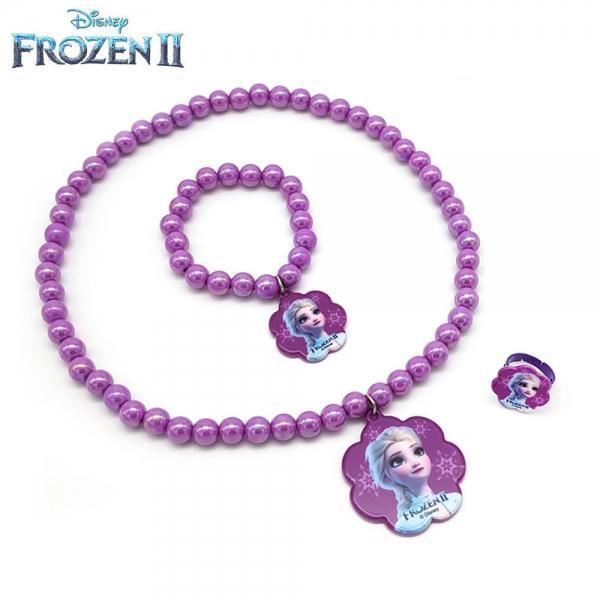 한정특가) 라엘 겨울왕국2 아크릴 꽃모양 3종세트 (진퍼플)