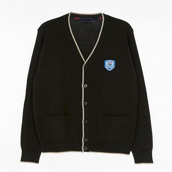 교복몰 (아울렛) 진브라운 가디건 (대화고) 교복 학생