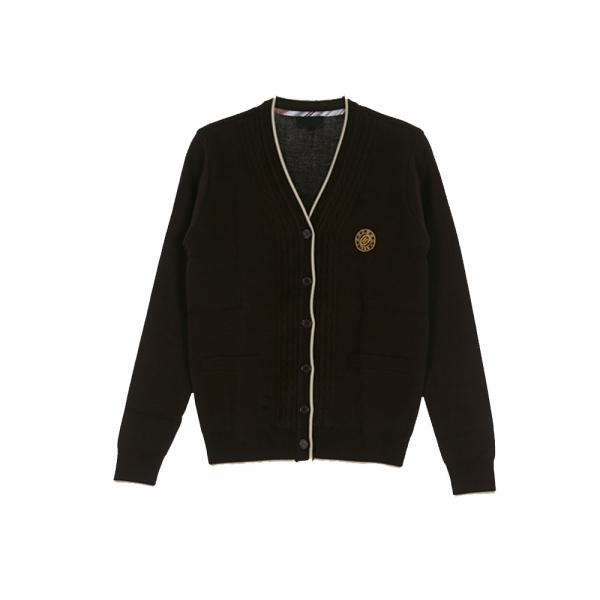 교복몰 (아울렛) 브라운 베이지줄 가디건 (군포고) 교