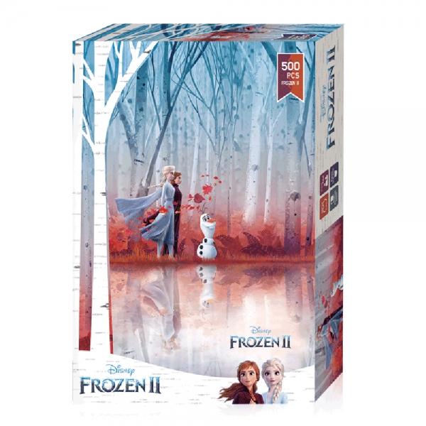 겨울왕국2 푸른 빛 바람 직소퍼즐 500조각
