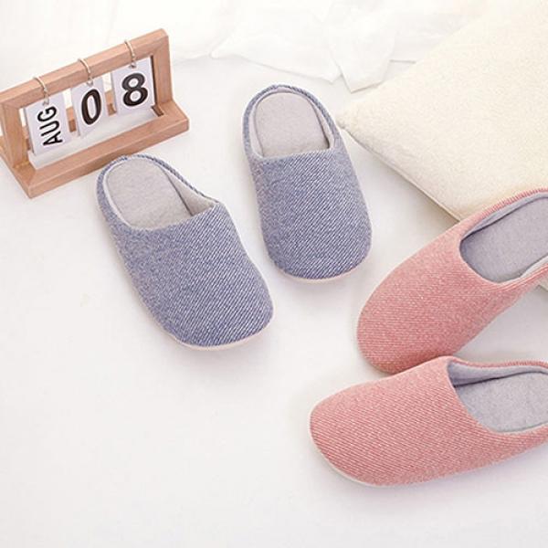 겨울실내화 거실 여성 사무실따뜻한 룸슈즈 층간소음