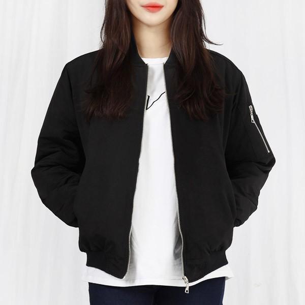 PTU2071G 커플여자패딩기본블루종항공점퍼