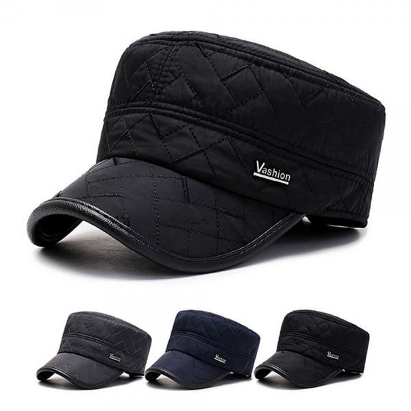 다이아 패딩 귀달이 방한모자 등산 낚시 골프 귀마개 일체형 모자