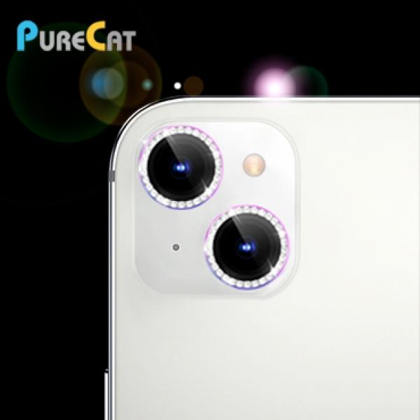 퓨어캣 큐빅 카메라렌즈 강화유리필름-1매 [iPhone15-6.1/iPhone15 Plus-6.7] 15-6.1/15 플러스-6.7