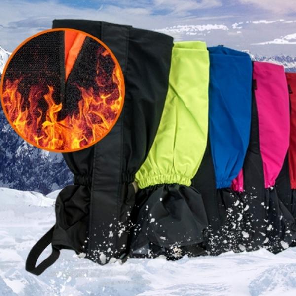 쉽고빠른 장착 탈착 아웃도어 사계절용 롱스패츠 방풍 방수 눈길 등산 캠핑 스패츠