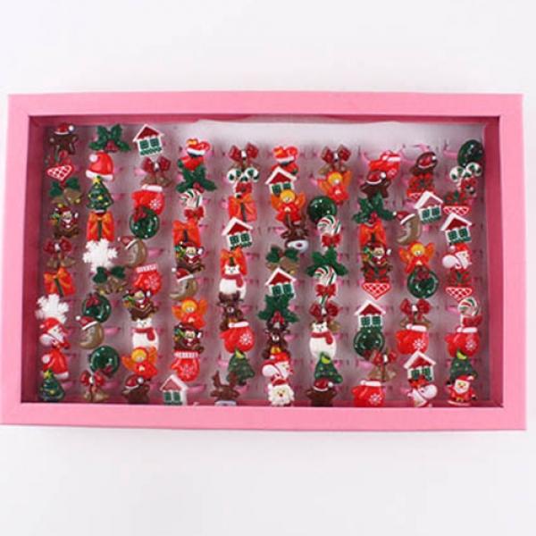 125A] 400 크리스마스 온마을 모두 모인 반지 시즌1 (100개세트)