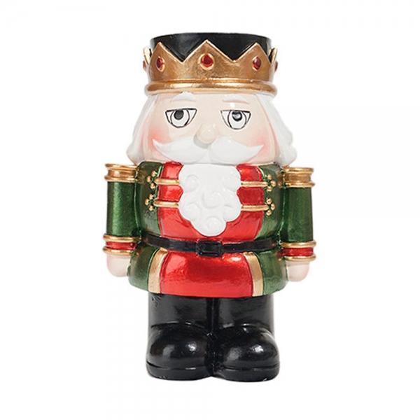 크리스마스 호두까기 인형 촛대 티라이트홀더