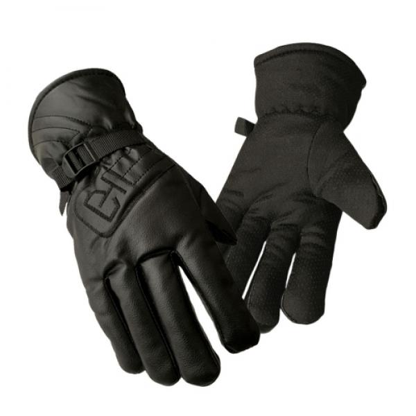 손목까지 감싸주는 GL 가죽 방한 오토바이장갑 겨울 털장갑 미끄럼방지 롱 바이크 장갑