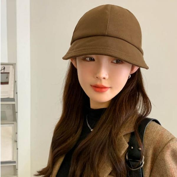패션 벙거지 모자 스타일링 겨울 코디