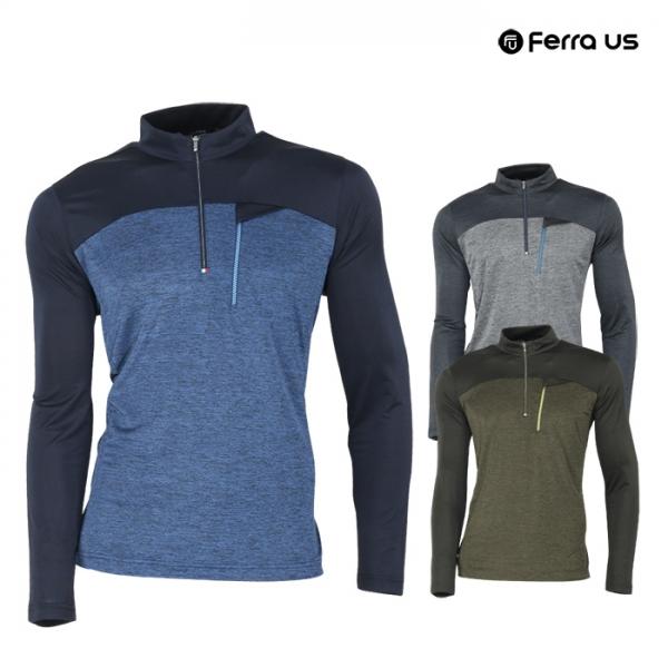 페라어스 남성 등산 삼각 반집업 티셔츠 OCTJAV5003S2