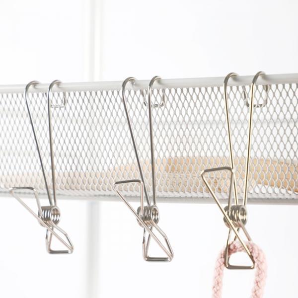 고무장갑걸이 S고리 미니 걸이형 만능 집게