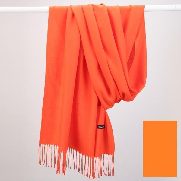 NEW 오렌지색 목도리 부드러운머플러 교복 캐주얼 정장