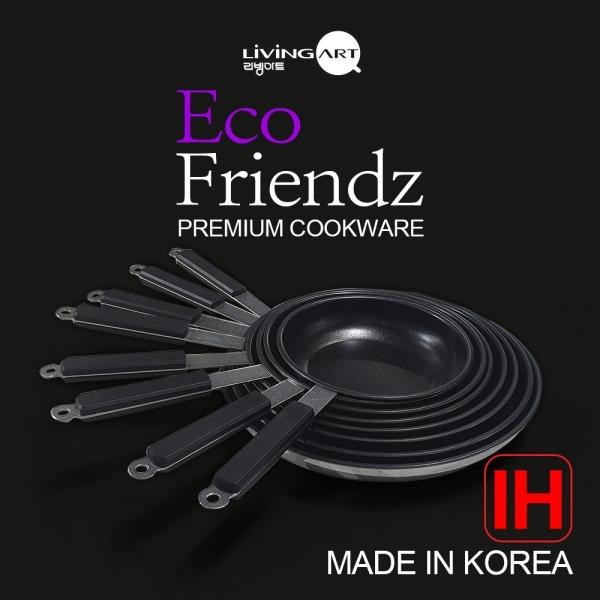 리빙아트 업소용 후라이팬 IH 8size