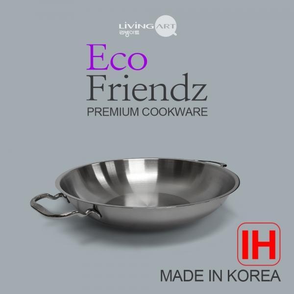리빙아트 낮은 절골 냄비 IH 9size