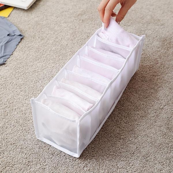 리빙114 매쉬 속옷 수납함 7칸